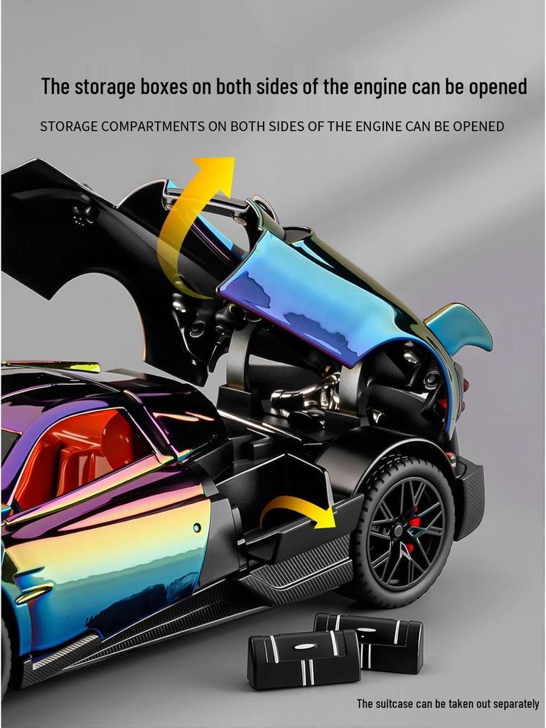 Pagani Huayra BC 1:24 Alloy Electroplated Model Car