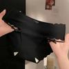 Female Summer Pure Sexy Hollow-out Bowknot Non-trace Low Waist Briefs