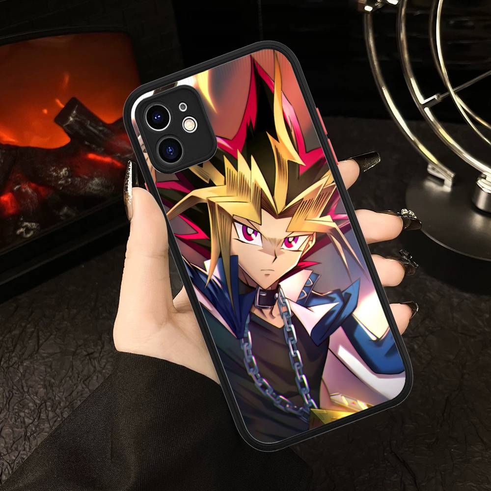 Anime Yu-Gi-Oh! Matte Transparent Phone Cover For IPhone Case 16 15 14 13 12 11 Pro Max X XS Max Plus
