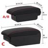 For Peugeot 206 Armrest box For Peugeot 206 207 CC Cabrio Armrest Box Central storage Box Retrofit Interior  Car Accessories
