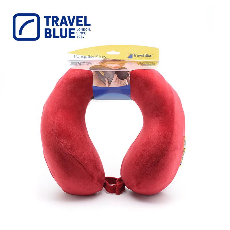 

TRAVEL BLUE Memory Foam U-shaped Pillow & Insulated Mug Set