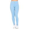 Pantaloni da lavoro da donna a vita alta, skinny, comodi ed elasticizzati, vestibilità slim, da infilare per il lavoro