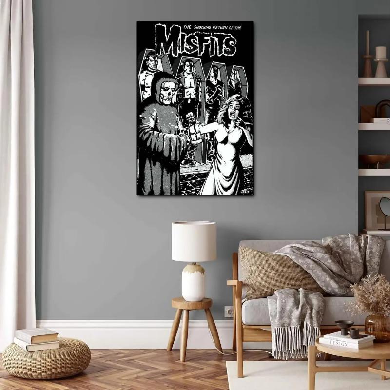 

Misfits Плакат Декоративная живопись Холст Плакат Подарок Настенное искусство Плакаты для гостиной Картина для спальни 21cm×30cm NoFrame