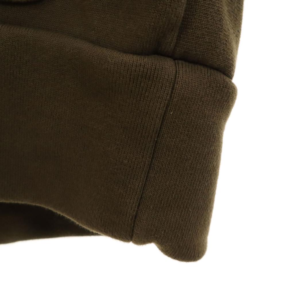 LIMI Feu Made In Japan Sweat Work Coat S Olive Youji Yamamoto Women Used