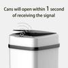 Smart Sensor Trash Can Automatic Non-contact Sensor Dustbins for Bathroom Toilet Kitchen Waterproof Bin with Lid Waste Bins