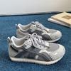 Women's autumn new versatile breathable mesh surface is not tired, foot thick bottom leisure sports