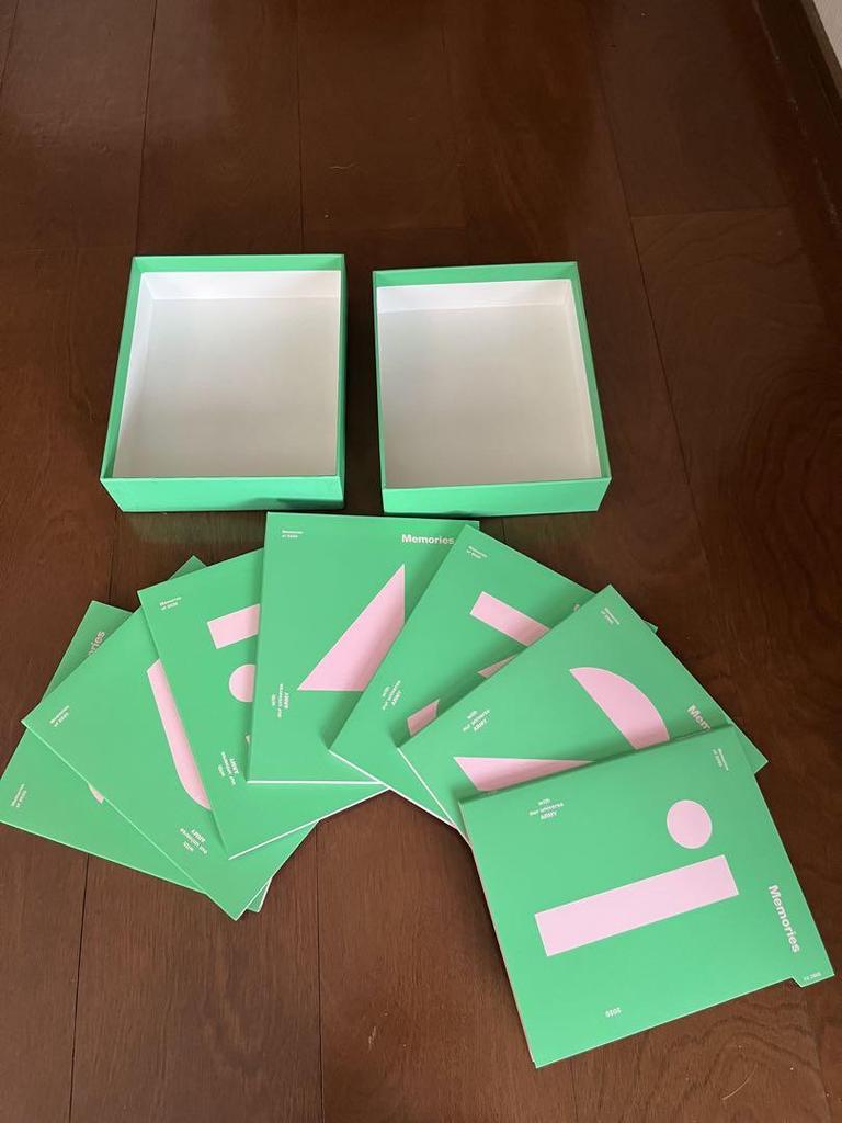 [USED] BTS Memories 2020.2021 Blu-ray & DVD (No Trading Cards)