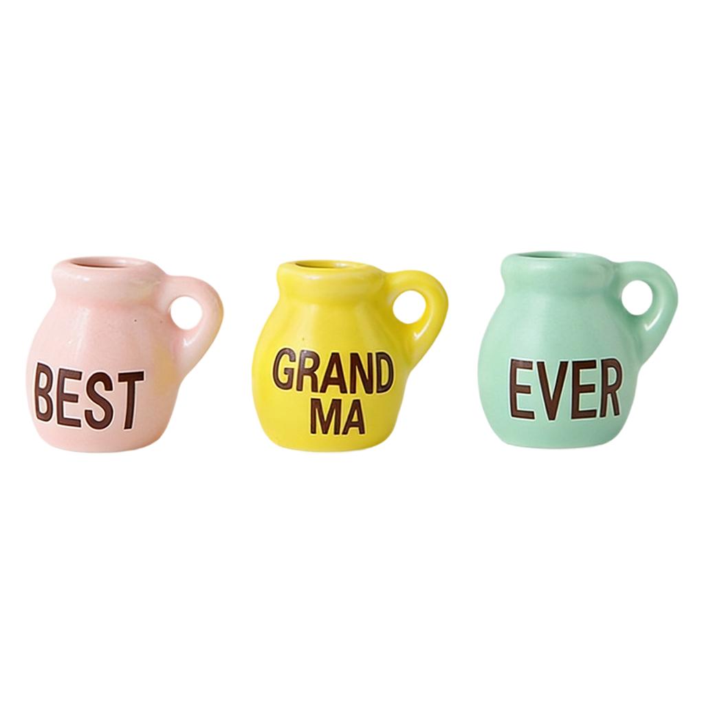 Ceramic Vase Fridge Magnets – 3D Flower Vase Refrigerator Magnets With Fake Flowers, Cute Kitchen & Home Decor, Unique Birthday For Mom & Women