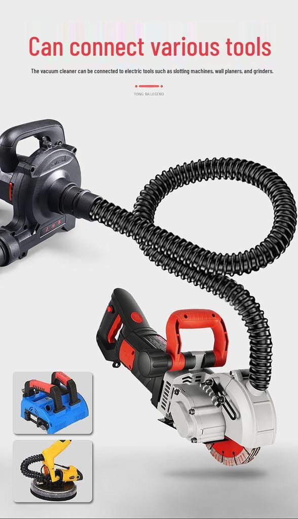 High-Power Industrial Vacuum Cleaner & Dust Collector for Woodworking and Grinding