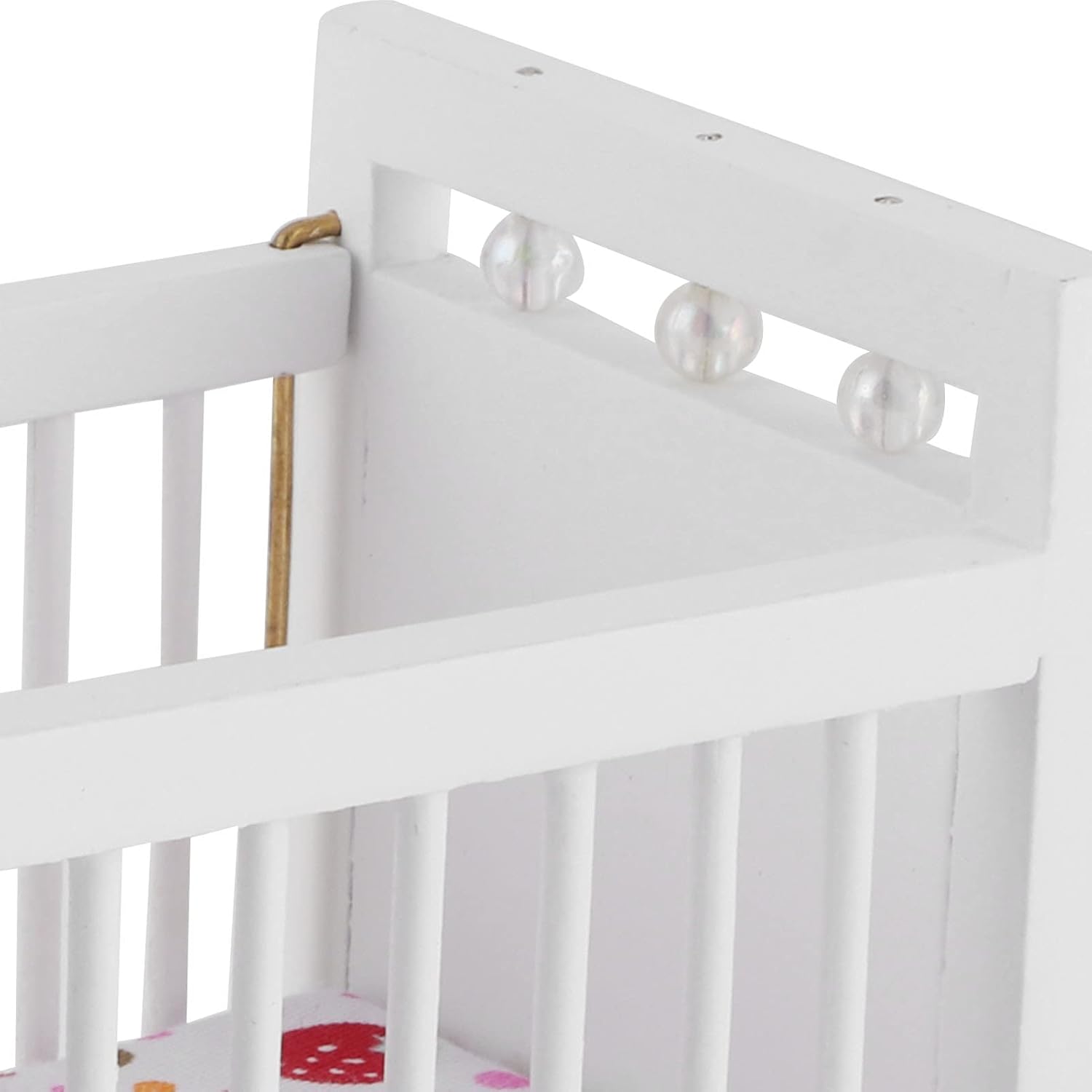 Кровать для кук, Мебель для кукол, Колыбелька для кукол для кукольного домика