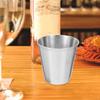 12 Pcs Stainless Steel Shot Glass Portable Spirits Cup Clear Cups Suite Tea Milk Mug Coffee Tumbler Travel