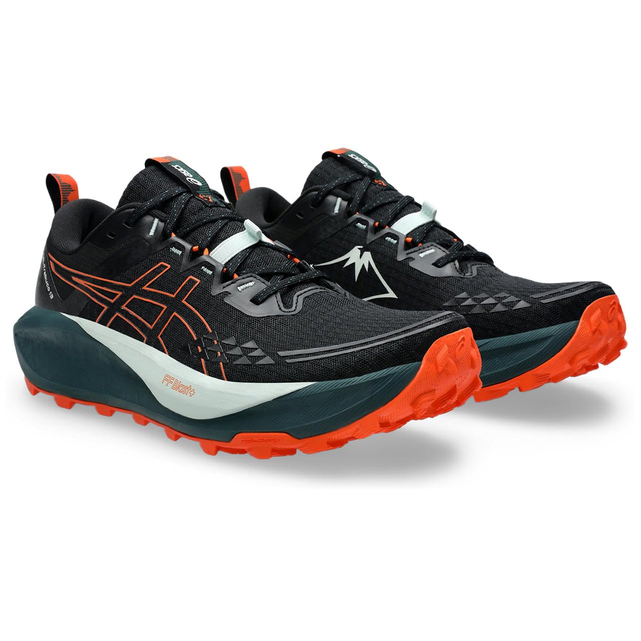 

Кроссовки 13 1011B973 001 см 2E [Asics] GEL-Trabuco Мужские (Черный/Нова Оранжевый) +25,5