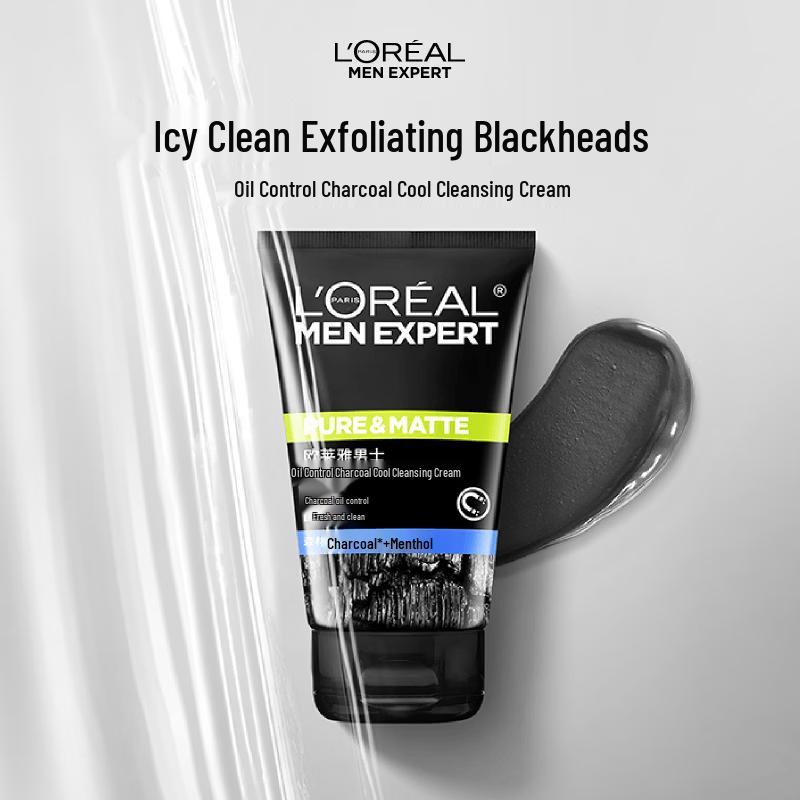 L Oreal Men Expert Oil Control Charcoal Icy Cleanser