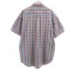 GAP 90s Old Check Pattern Short sleeve Button down shirt XL light blue Men's Used