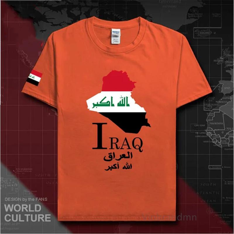 Republic Of Iraq Iraqi Irq Baghdad Unisexs T Shirt New Top Tshirt Short Sleeve Clothes Sweatshirt National Team Summer Fashion Tee