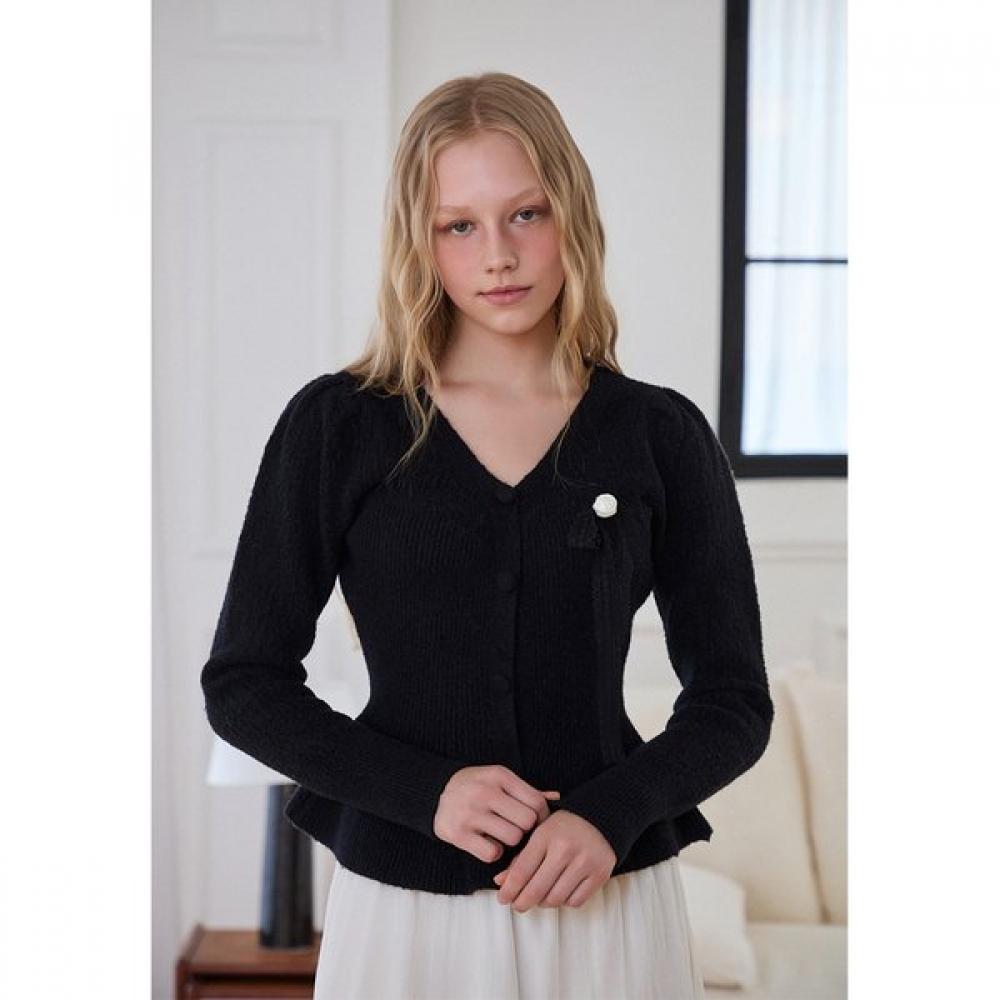 Egoist Peplum Brooch Cardigan  Er4okg02 PI/FF