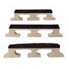 4/5/6 Strings Banjo Bridge Replacement 3 Footed Wood Standard Banjo Bridge Enhances Tone Clarity And Resonance