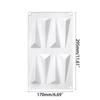 Silicone Fondant Mould Triangular-Rhombus Shape Sugar Mould Cookie Baking Mold for Chocolate DIY Baking Cake Decoration