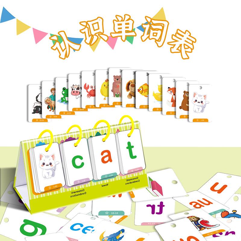 Children's Educational Flashcards: Colors, Numbers, Shapes, Animals, English