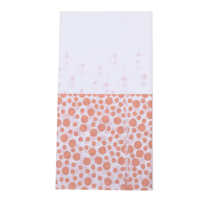 Tablecloth PEVA Dotted Disposable Table Cover Runner Design Party Waterproof Oilproof Tablecloths for Rectangle Tables