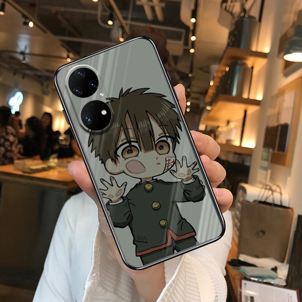 Toilet-bound Hanako-Kun Anime Phone Case For Huawei P50 P40 P30 P20 10 9 8 Lite E Pro Plus Black Etui Coque Painting Hoesjes Com