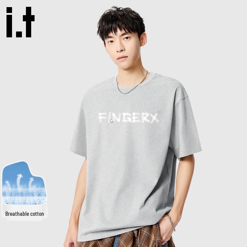 Fingercroxx IT Men s Short Sleeve Cotton T-Shirt L