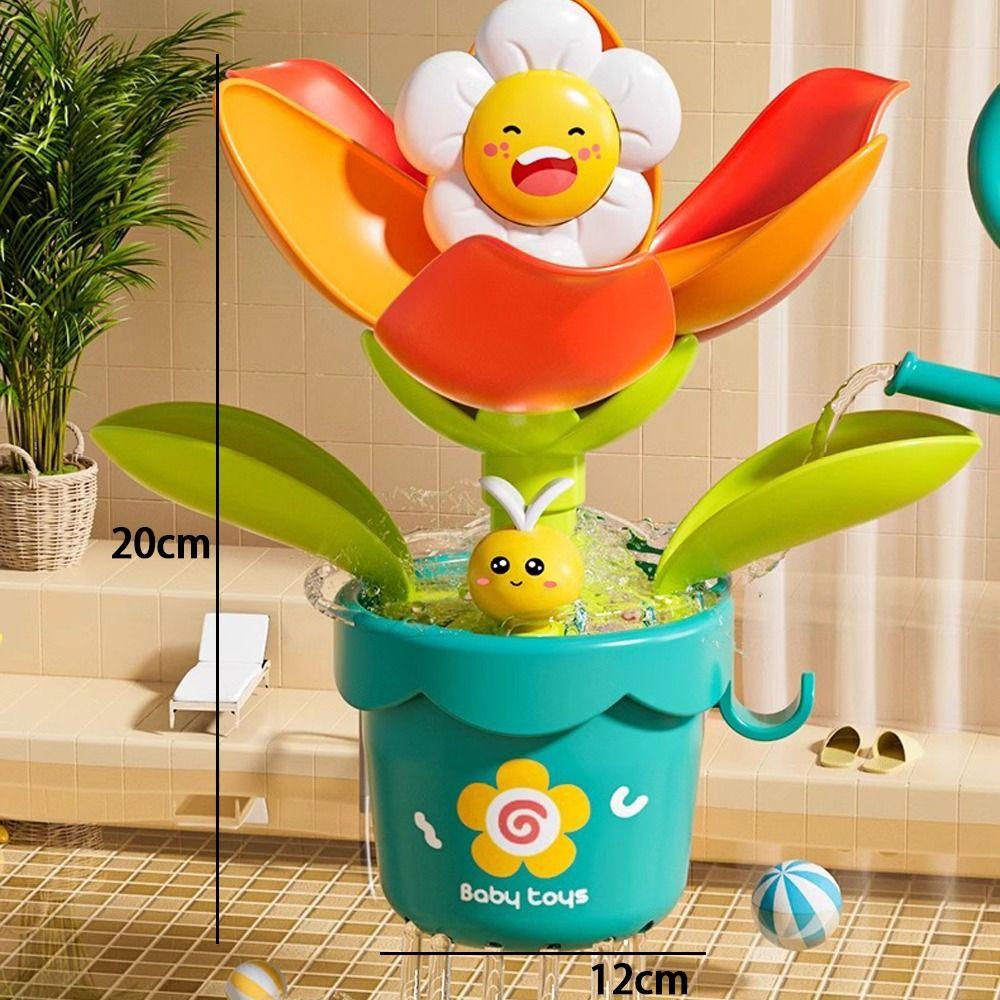 Sunflower Bathroom Toy Lovely Shower Spray High Quality Bath Toy  Kids Gifts