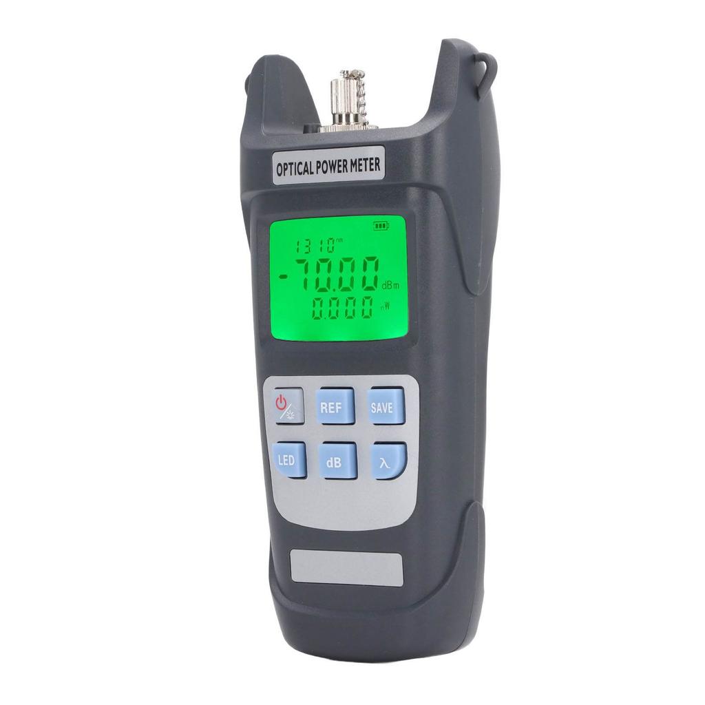 Optical Fiber Tool Kit Optical Power Meter Red Light Pen Stripper Set for Telecommunication FTTH Repair Maintenance