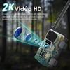 Caméra de Chasse - WOLFANG - WT07 - 48MP - 2K HD - Détection Mouvement IP66
