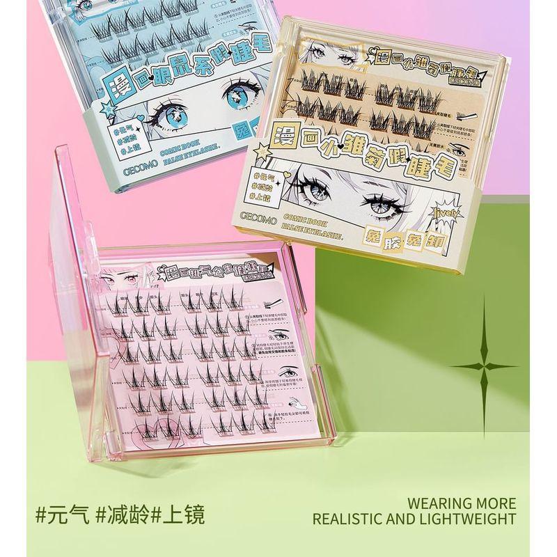 LuxeFlutter - Glue-free False Eyelashes Clusters (Various Designs)