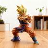 @Dragon Ball Z Son Goku Anime Figure Battle Damage Shockwave Manga Statue Pvc Action Figurine Collectible Model Doll Toys Gift