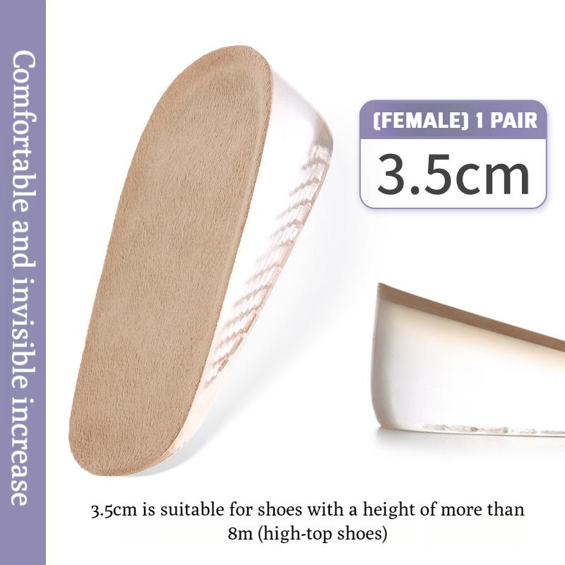Invisible Height Increasing Shoe Insoles Quality Gel Insole for Feet Silicone Shoe Pads Shock Absorbing Shoe Sole 1Pair