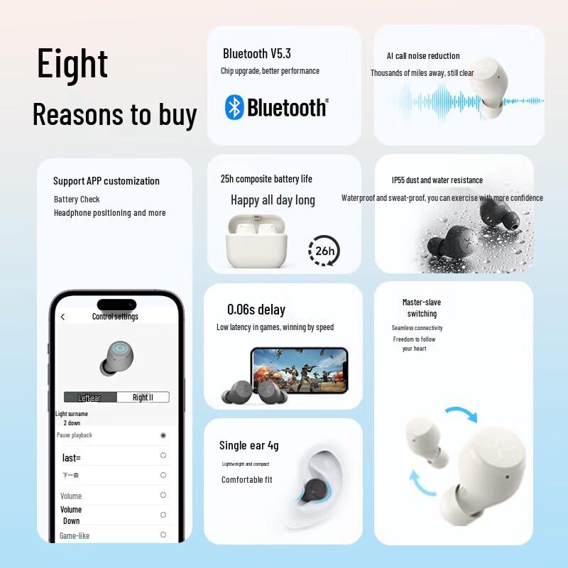 EDIFIER X3 Air True Wireless Bluetooth Earbuds