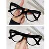 Oversized Cat Eye Frame Reading Glasses for Women Blue Light Blocking Presbyopia Glasses High-Definition Hyperopia Glasses +4.0