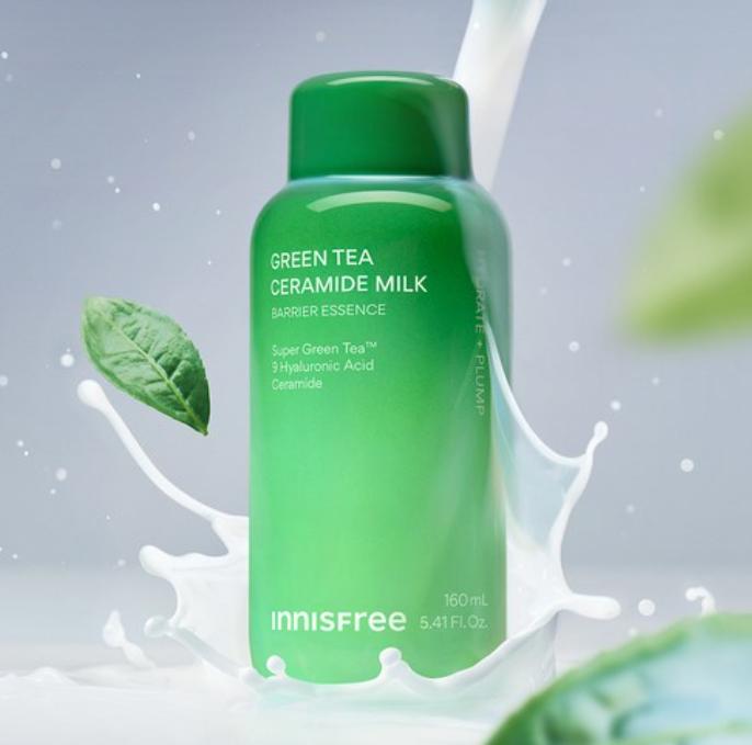 Innisfree Green Tea Ceramide Milk Essence 160ml