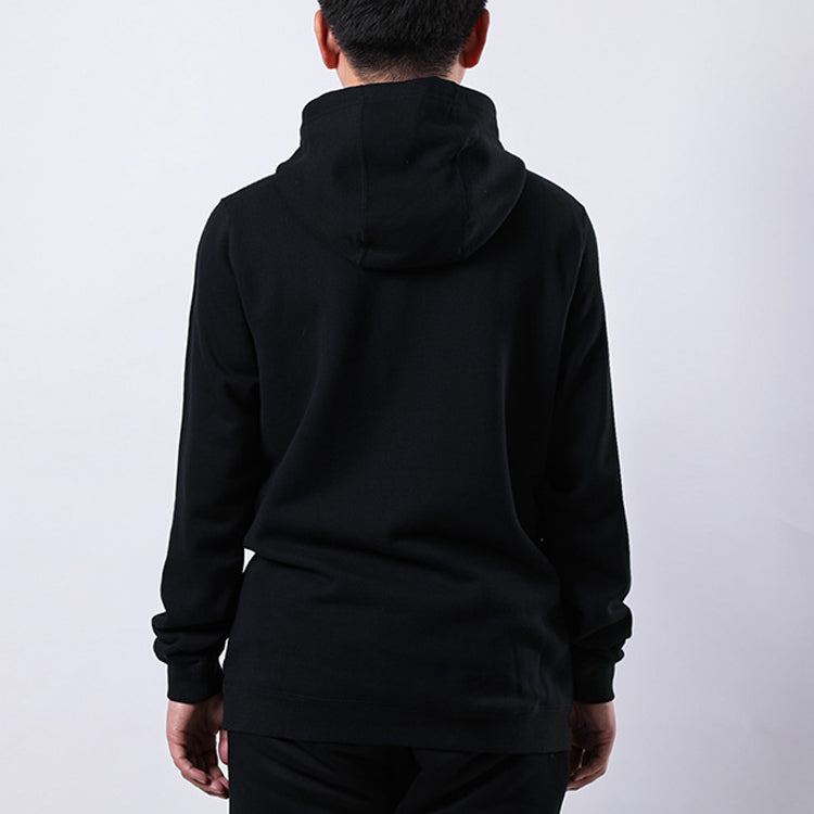 Nike Sweatshirts Men's Black Hooded Moderate Regular CU1622-010