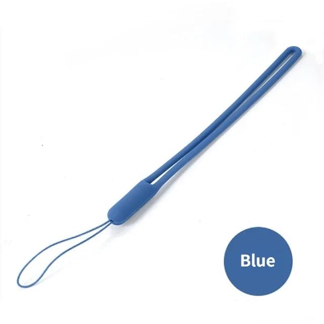 

Silicone Wrist Straps Mobile Phone Strap Charms Cute Lanyards for Iphone Strap Camera Keys Cord Lanyard Key Chains Hanging Rope 1PCS синий