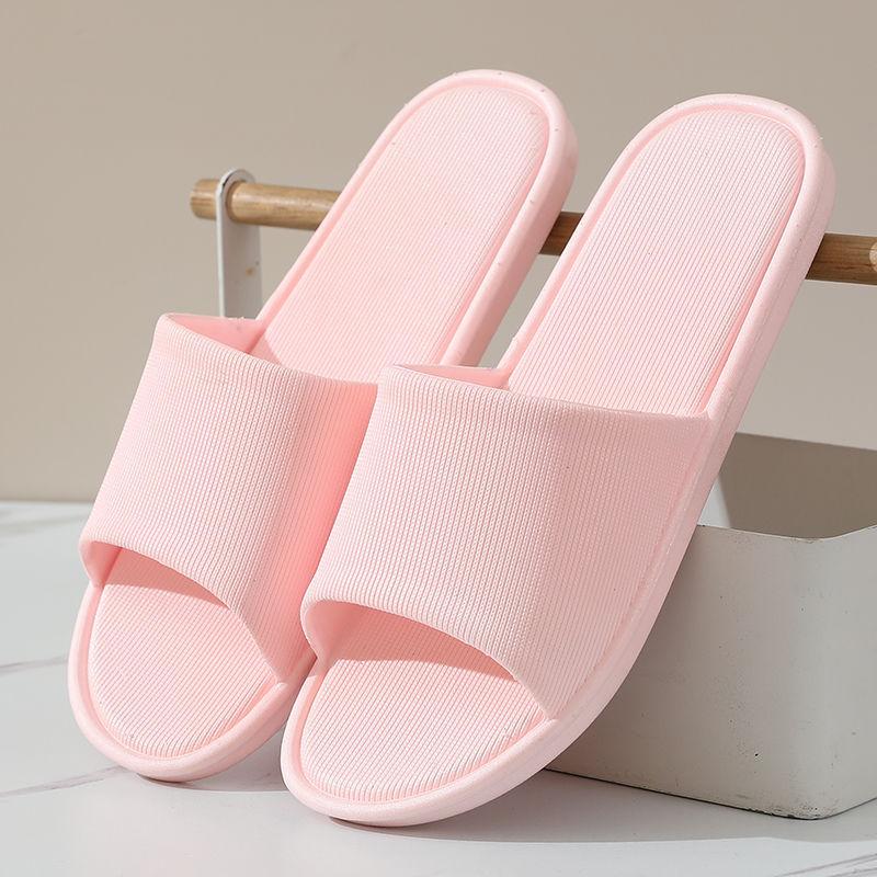 Summer couple outer slippers men and women tide drag beach bathroom slippers non-slip more men sandals outdoor one-word drag