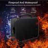 Accordion File Folder Easy-To-Carry Document Organizer Box Fireproof Document Bag Silicone-Cloth Waterproof Document Bag