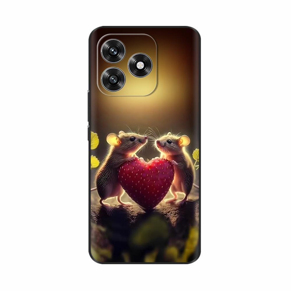 Θήκη Κινητού Για Honor X5C Plus Θήκη Μαύρη Μαλακή Σιλικόνη Πίσω Κάλυμμα Για Honor X5c X5b Plus X5 Θήκες Αντικραδασμικό Κέλυφος Κάλυμμα Para