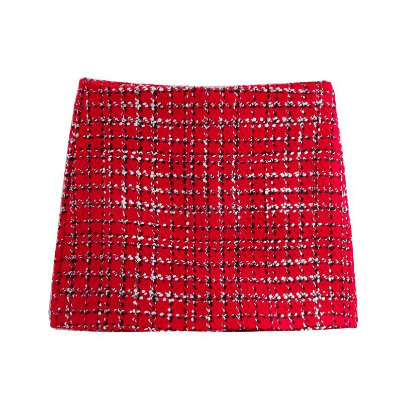 

Осенний женский текстурированный комплект пальто, юбки и брюк в европейском и американском стиле с подплечниками Large