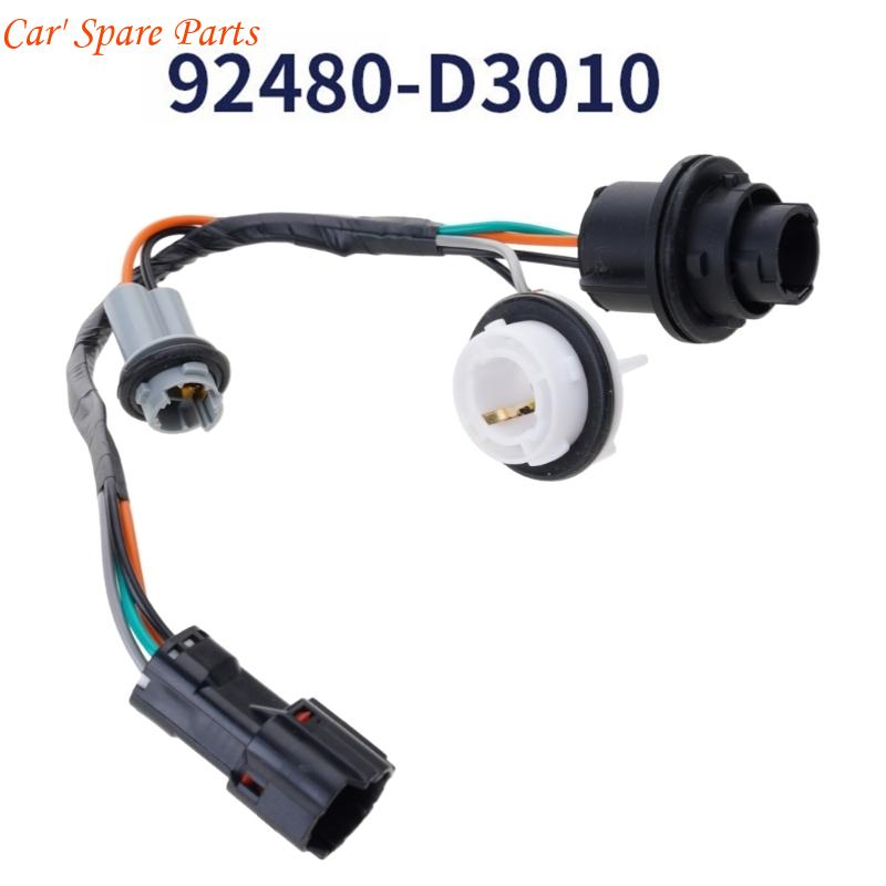 Y4UA Tail Light Lamp Socket Harness Taillight Socket Wiring Replacement Accessory
