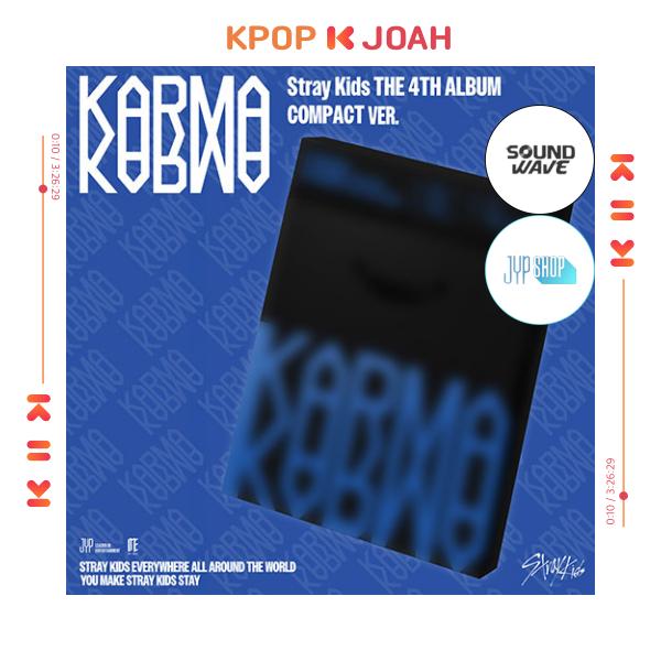 [POB] (COMPACT ver.) Stray Kids [KARMA] Al 4-lea ALBUM COMPLET