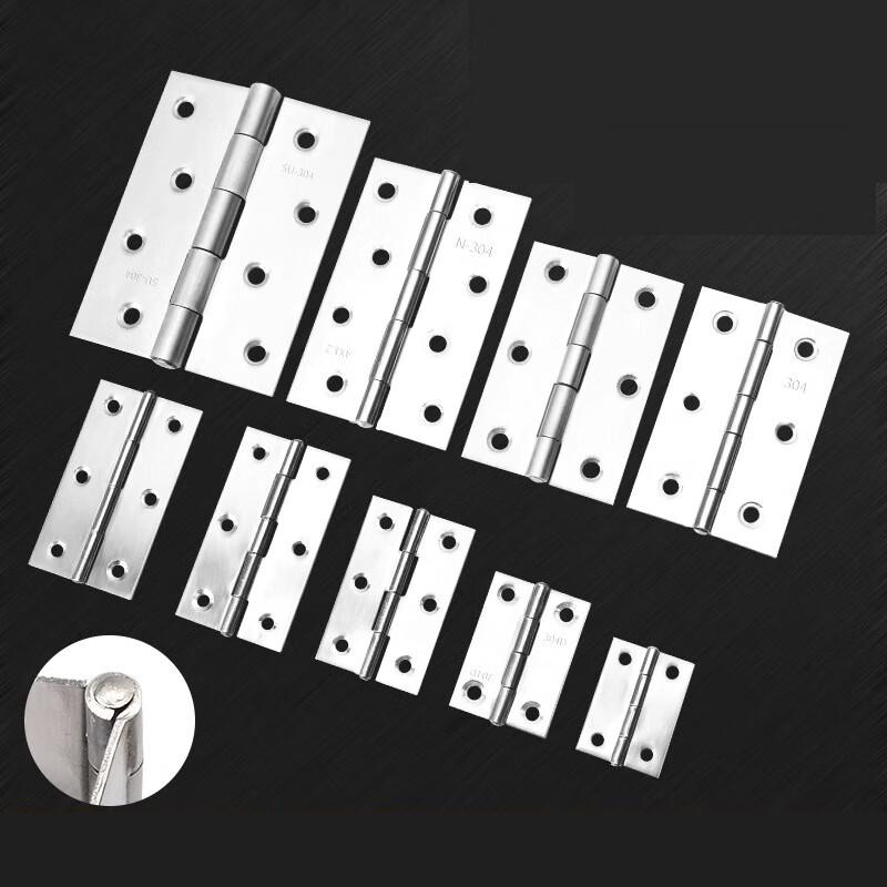 Stainless Steel Mini Flat Hinge for Cabinet Doors