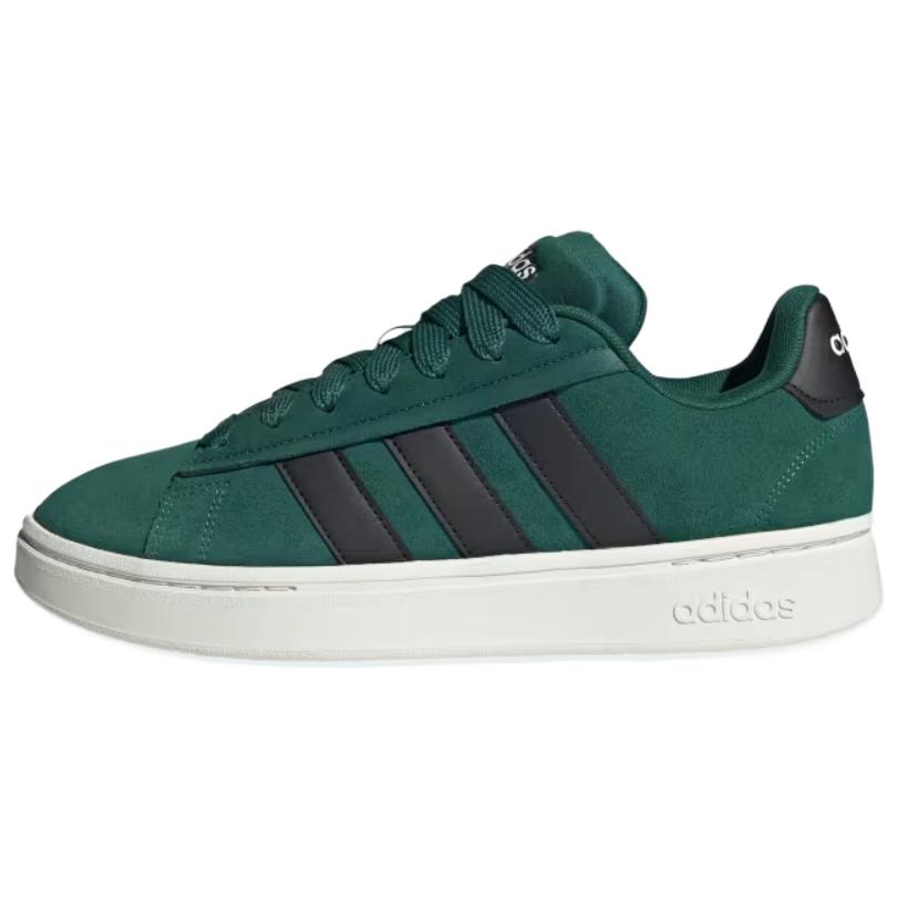 Adidas Grand Court Alpha Soft Comfortable Non-Slip Durable Low-Top Sneakers Unisex Sneakers Green IH3847