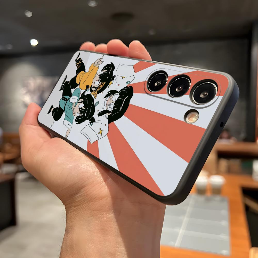 Cartoon Ranma 1 2 Phone Case For Samsung A56 A36 A26 A16 A15 A25 A35 A55 A14 A34 A24 A54 Black Soft Shell