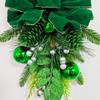 Simulierter Girlande Hohe Qualität Grün Treppengirlande Weihnachtskranz Langlebig Und Langlebig Kunststoff Weihnachtsszenen-Dekoration