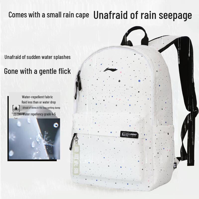 LI-NING Constellation Print Backpack
