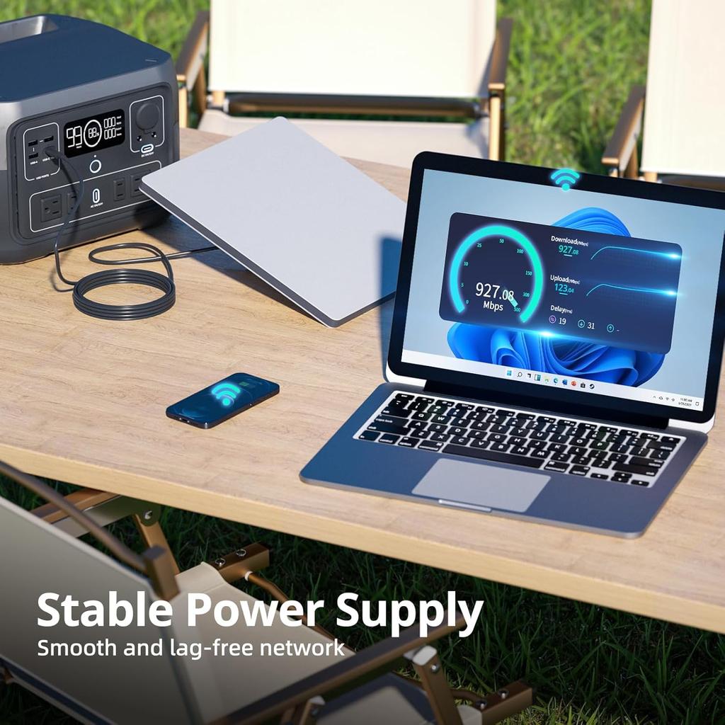 3M/10FT High Quality 100W PD USB Type-C Mini Starlink Charge Cable Waterproof PVC Jacket USB C To DC Power Cords