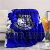 1 Stück Personalisierte Decke mit Everton FC Muster aus Flanell Geeignet für Alle Jahreszeiten für Heimdekoration Wärme und Komfort Geschenke Feiertagsgeschenk